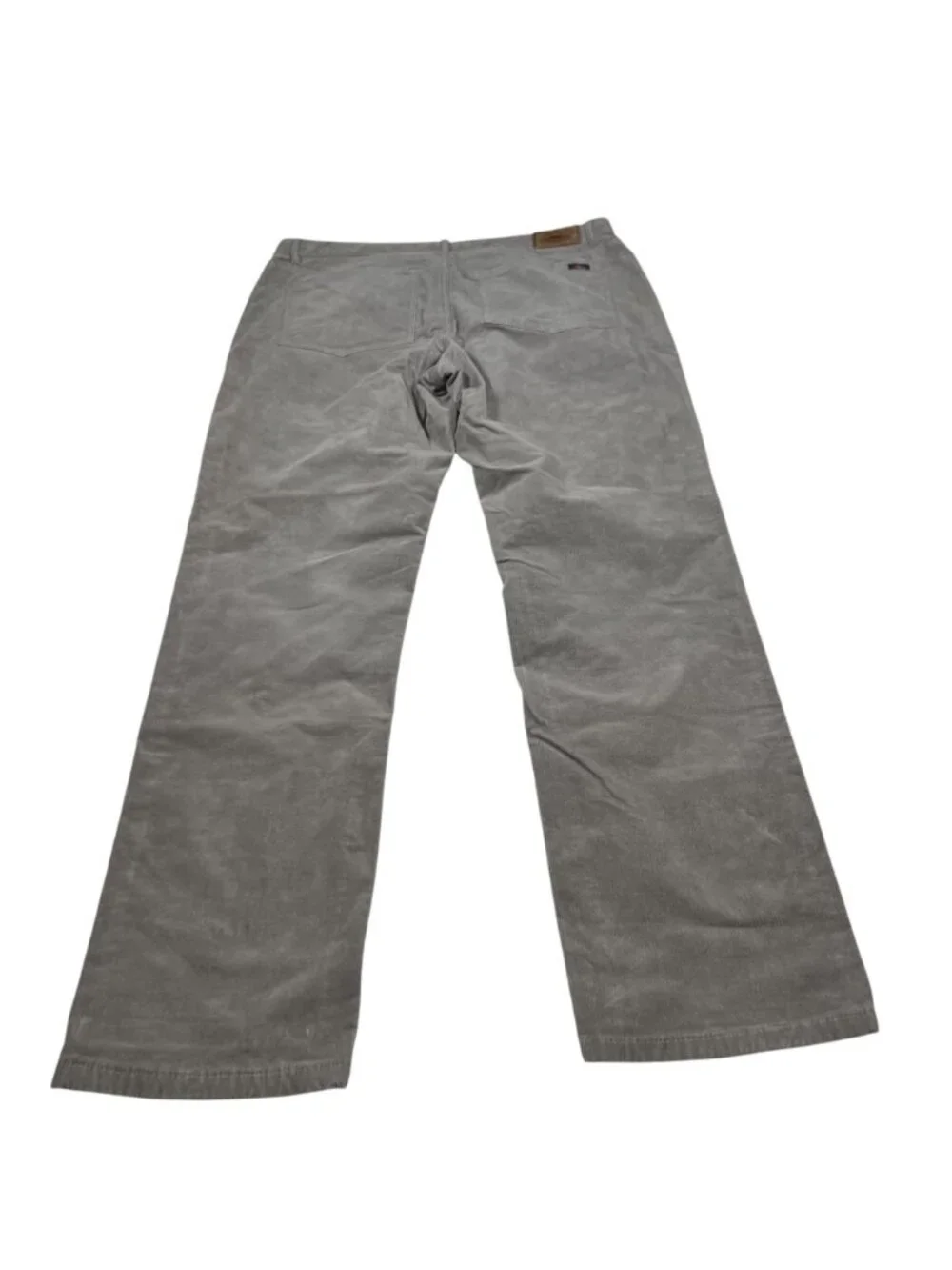 Faherty Mens Gray Brown Corduroy Five Pocket Pants Size 34x30 Stretch Casual